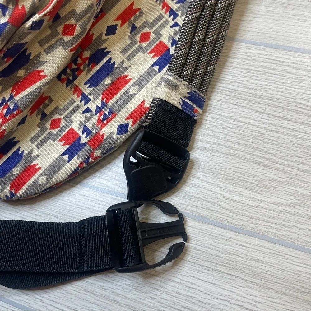 KAVU Mesa Tribal Aztec Rope Sling Backpack Crossbody Bag